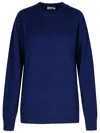 Altea Blue Wool Blend Sweater In Blue