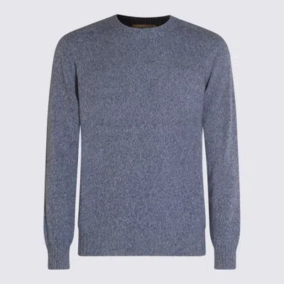 ALTEA BLUE WOOL KNITWEAR