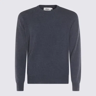 ALTEA BLUE WOOL KNITWEAR