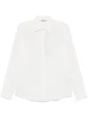 Altea Linen Chambray Shirt In White