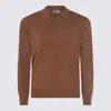 Altea Virgin-wool Sweater In Brown