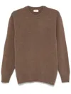 ALTEA BRUSHED-EFFECT SWEATER