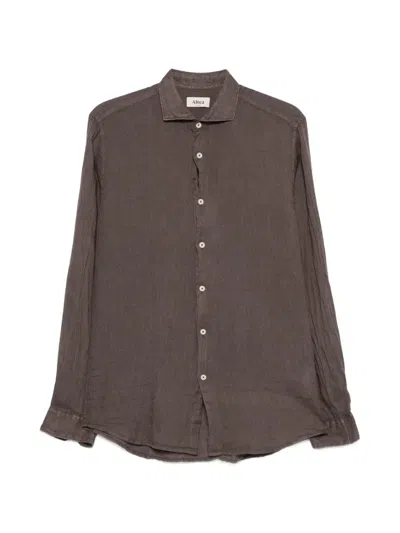 Altea Button Shirt In Brown
