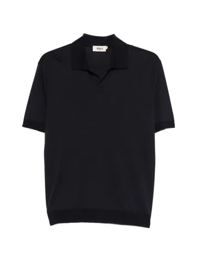 Altea Button T-shirt In Black