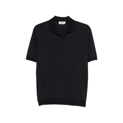 Altea Button T-shirt In Blue