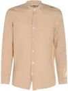 Altea Button-up Long-sleeve Shirt In Neutrals