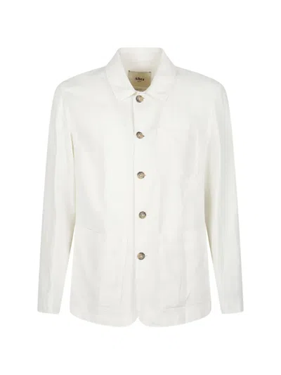 Altea Button-up Overshirt In Neutral