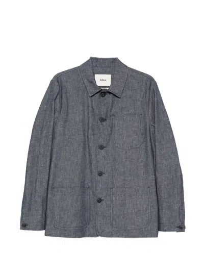 Altea Buttoned Pocket Jacket In Gray