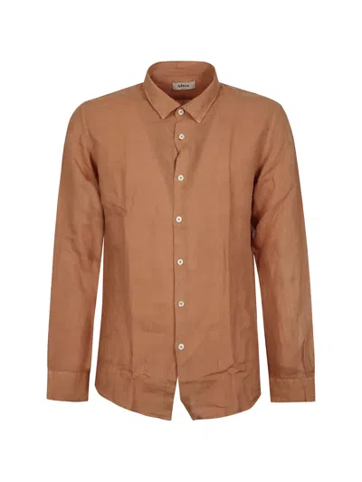 Altea Buttoned Shirt In Brown