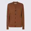Altea Camel Wool Knitwear In Brown