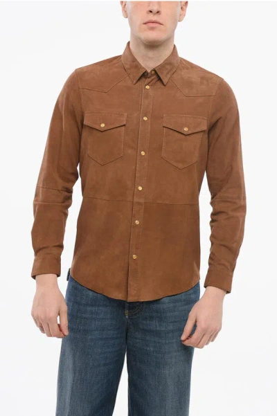 Altea Camicia Houston Pelle Scamosciata