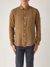 Altea Mercer Shirt In Brown