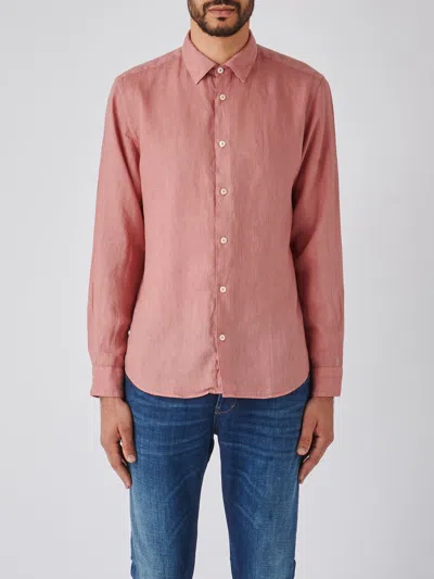 Altea Camicia Uomo Shirt In Rosa Antico