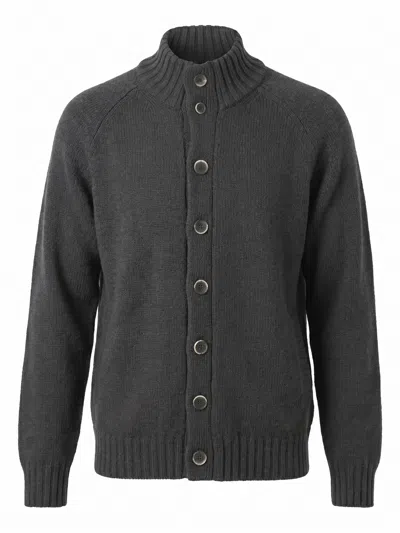 Altea Ribbed-knit Button-up Cardigan In Multi