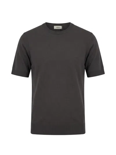 Altea Cecil Jersey T-shirt In Gray