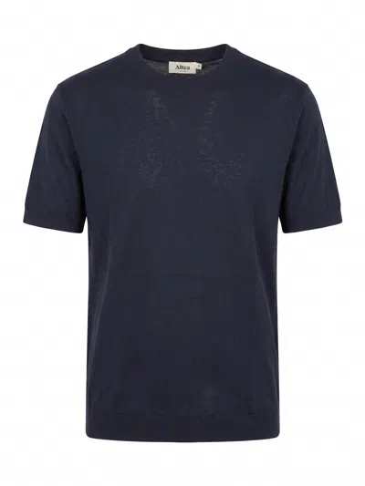 Altea `cecil` Short Sleeve T-shirt In Black