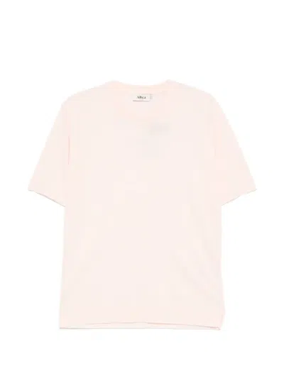 Altea Ceoil Crew-neck T-shirt In Pink