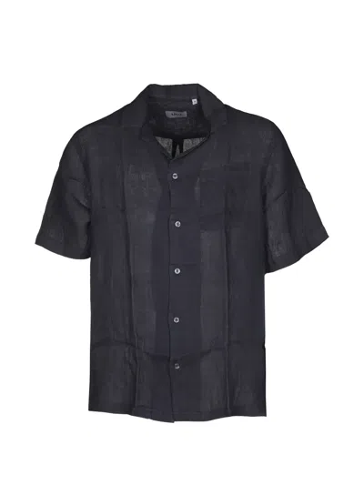 Altea Chest-pocket Short-sleeve Shirt In Blue