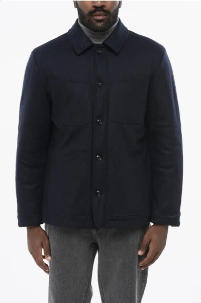 Altea Cloth Newton Padded Jacket In Black