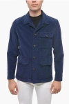 Altea Corduroy Harrison Overshirt With Collar