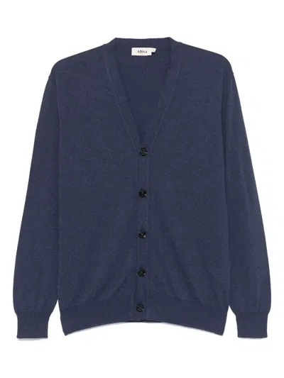Altea Cotton Cardigan In Blue
