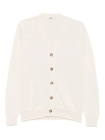 Altea Cotton Cardigan In Neutrals