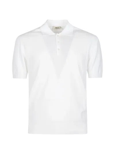 Altea Cotton Polo Shirt In White