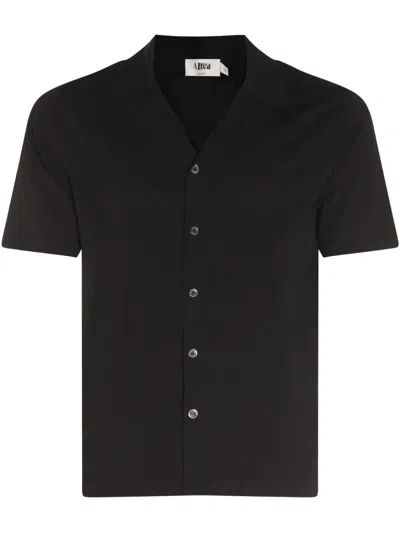 Altea Cotton Shirt In Black