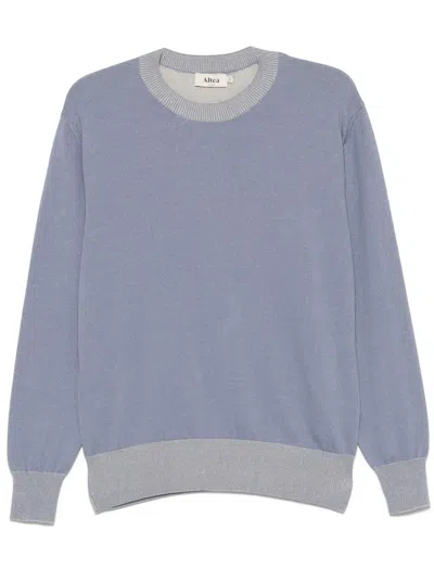 Altea Pullover Aus Baumwolle In Blau