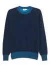 Altea Cotton Sweater In Blue