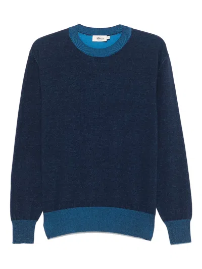 Altea Cotton Sweater In Blue