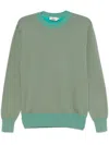 Altea Pullover Aus Baumwolle In Grün