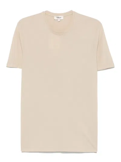 Altea Cotton T-shirt In Neutrals