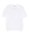 Altea Lewis Slim-fit Stretch-cotton Jersey T-shirt In White