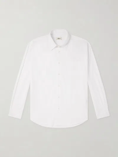 Altea Cotton-poplin Shirt In White
