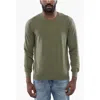 Altea Crepe Cotton Crewneck Sweater