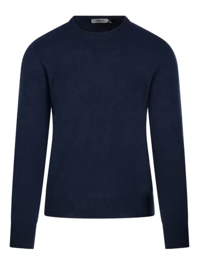 Altea Crew-neck Cashmere Sweater In Gray