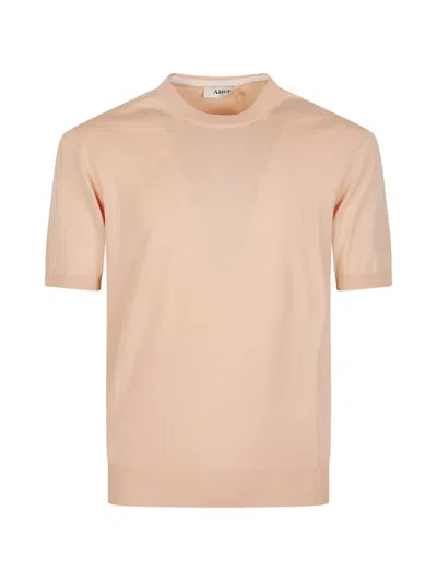 Altea Crew-neck Cotton T-shirt In Pink