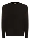 Altea Crew-neck Long-sleeve Sweater In Black