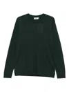 Altea Crew-neck Long-sleeve T-shirt In Green