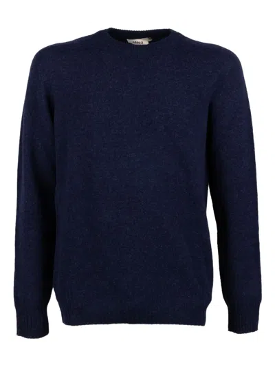 Altea Crew-neck Sweater In Blue
