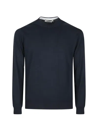 Altea Crew-neck Sweater In Blue