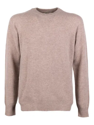Altea Crew-neck Sweater In Neutral