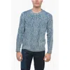 Altea Crew Neck Treccia Aran Virgin Wool Sweater