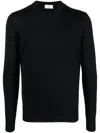 Altea Crew-neck Virgin-wool Jumper In Blue