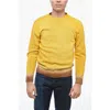 Altea Crew Neck Virgin Wool Sweater With Degradè Bottom
