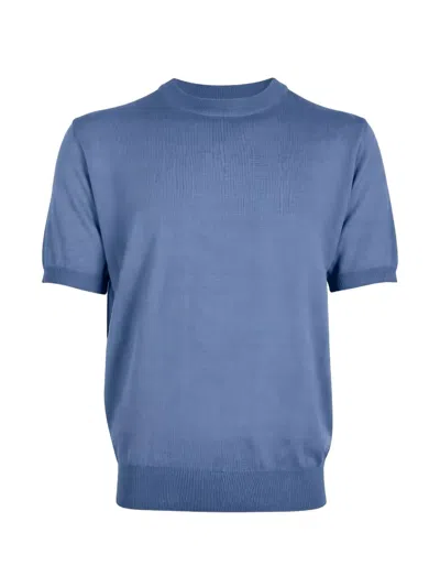Altea Crew-neck Short-sleeve T-shirt In Blue
