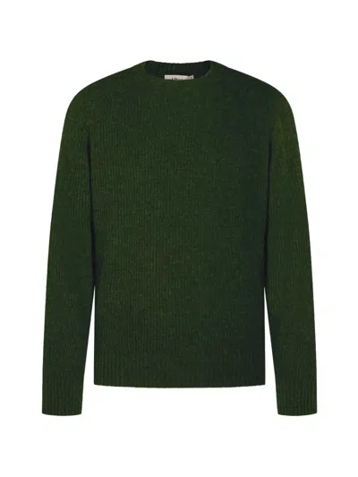 Altea Crew-neck Sweater In Green