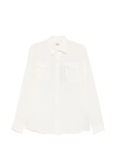 Altea Dallas Flap-pocket Shirt In White