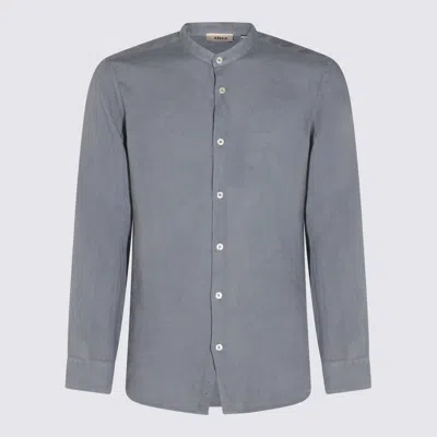ALTEA ALTEA DENIM LINEN SHIRT